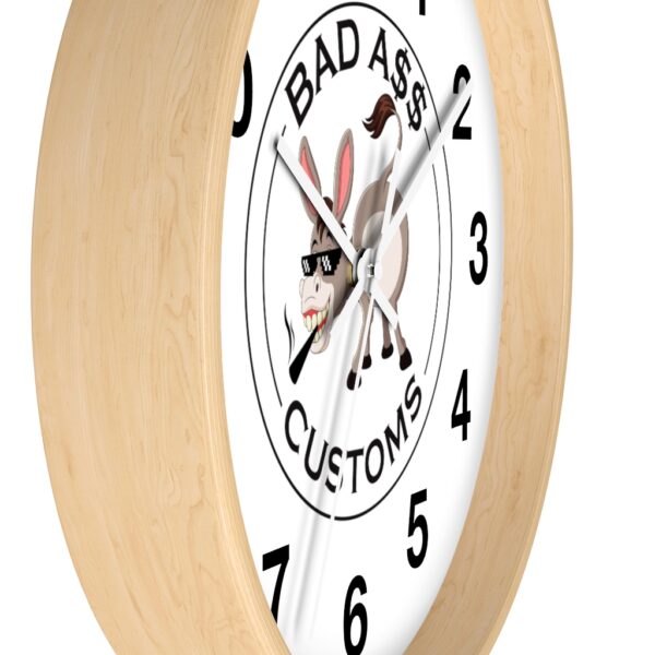 BAD A$$ CUSTOMS Wall clock - Image 5