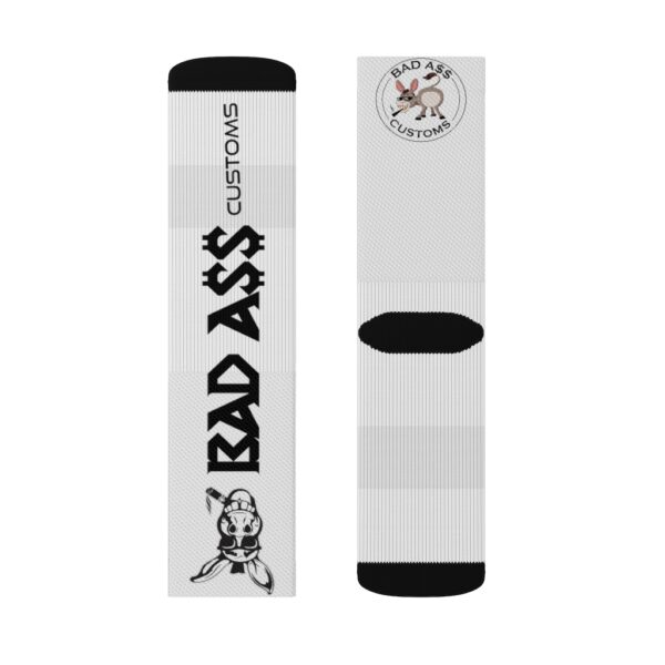 BAD A$$ CUSTOMS Sublimation Socks - Image 3