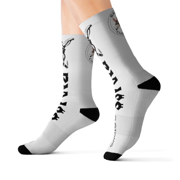 BAD A$$ CUSTOMS Sublimation Socks - Image 4