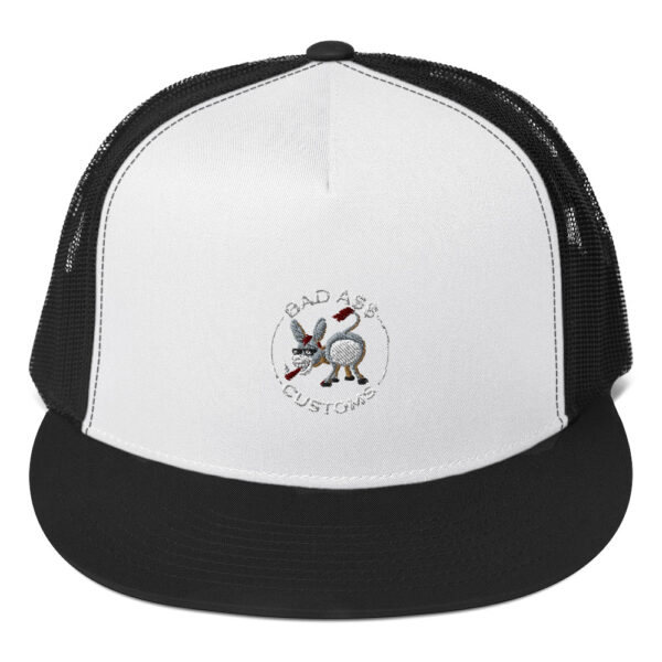 BAD A$$ CUSTOMS Trucker Cap - Image 4