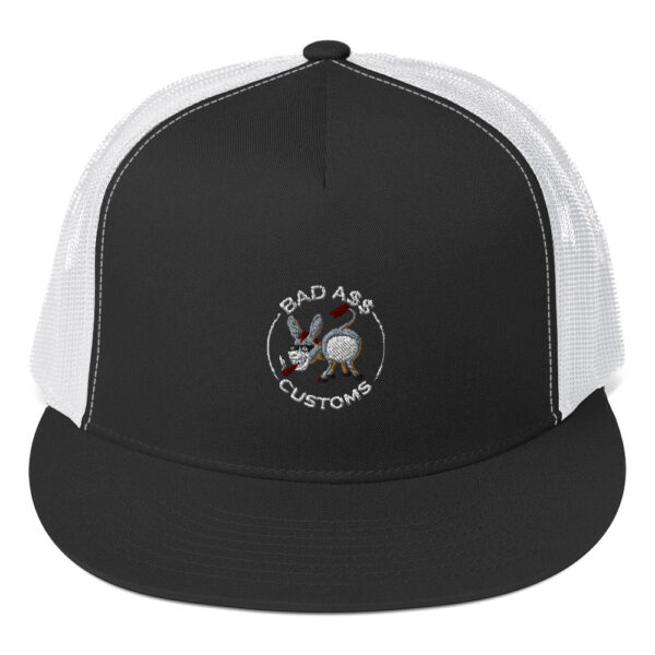 BAD A$$ CUSTOMS Trucker Cap - Image 2