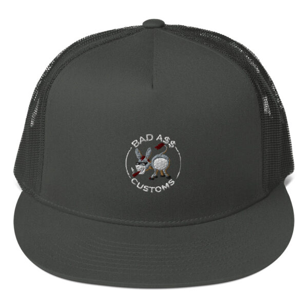 BAD A$$ CUSTOMS Trucker Cap - Image 3