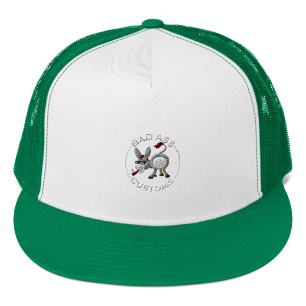 BAD A$$ CUSTOMS Trucker Cap - Image 8