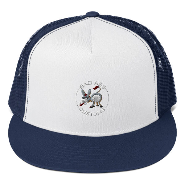 BAD A$$ CUSTOMS Trucker Cap - Image 6