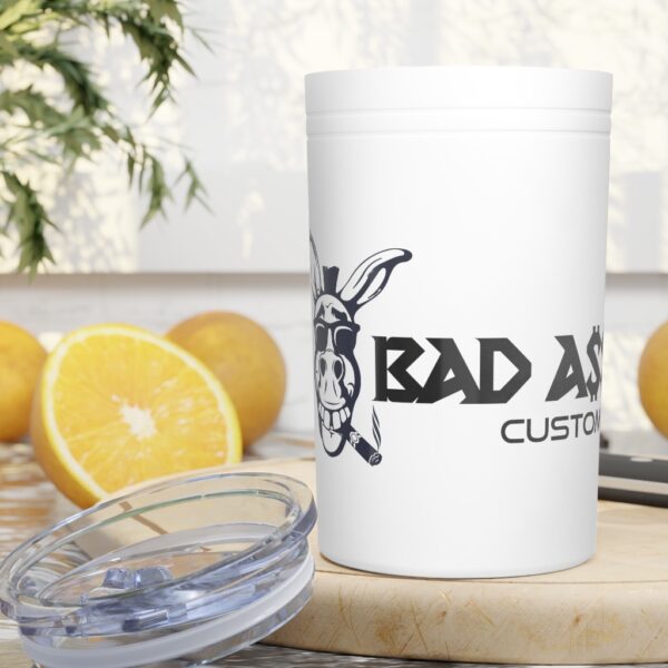 BAD A$$ CUSTOMS Vacuum Tumbler & Insulator, 11oz. - Image 6