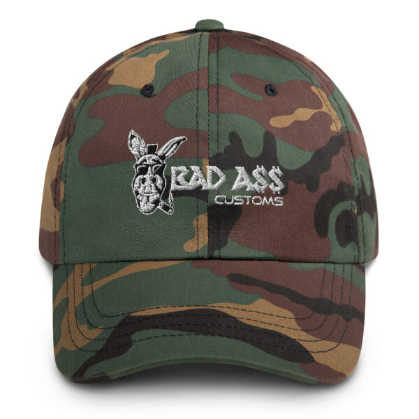 BAD A$$ CUSTOMS Dad hat - Image 3