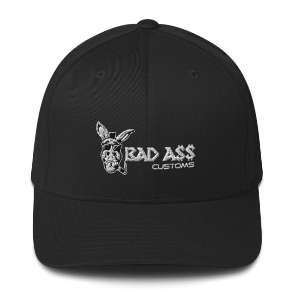 BAD A$$ CUSTOMS FLEX FIT FITTED CAP