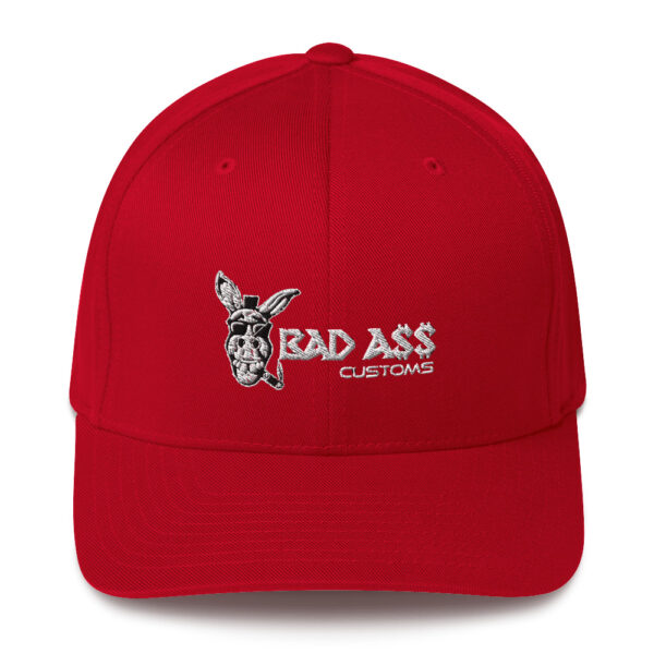 BAD A$$ CUSTOMS FLEX FIT FITTED CAP - Image 7