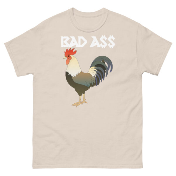 BAD A$$ COCK A DOODLE DO Men's heavyweight tee - Image 7