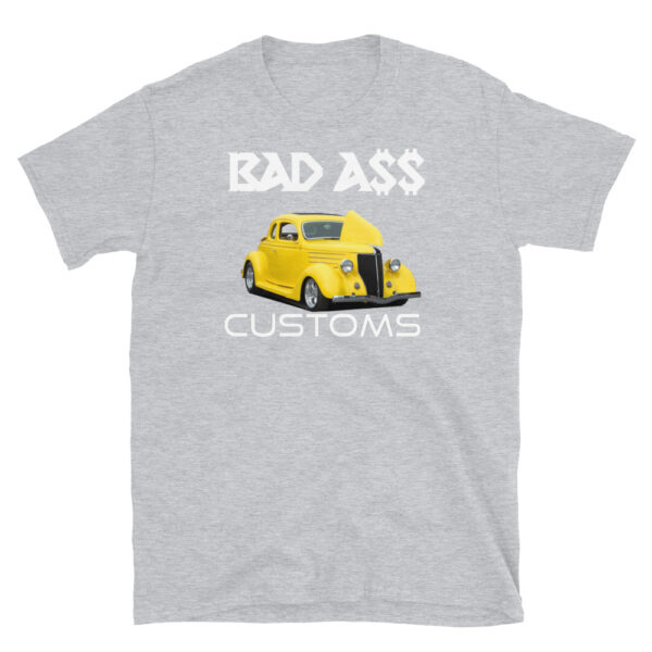 BAD A$$ CLASSIC CAR Short-Sleeve Unisex T-Shirt - Image 4