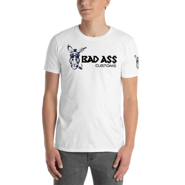 BAD A$$ CUSTOMS WHITE Short-Sleeve Unisex T-Shirt