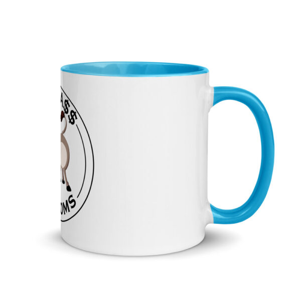 BAD A$$ CUSTOMS Mug with Color Inside - Image 11