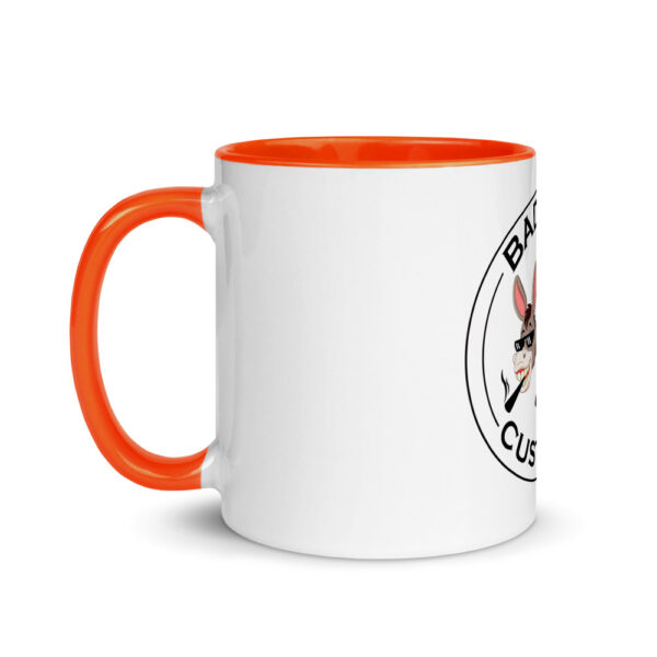 BAD A$$ CUSTOMS Mug with Color Inside - Image 10