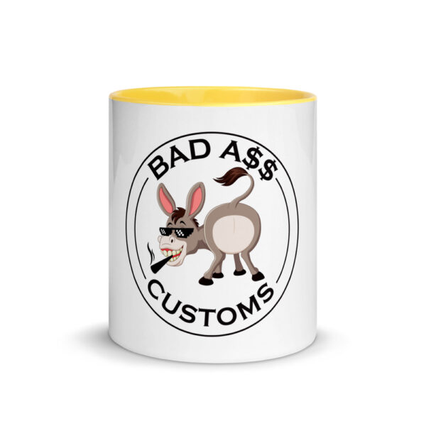 BAD A$$ CUSTOMS Mug with Color Inside