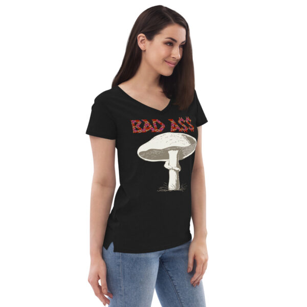 BAD A$$ HIPPY Women’s V-neck t-shirt - Image 4