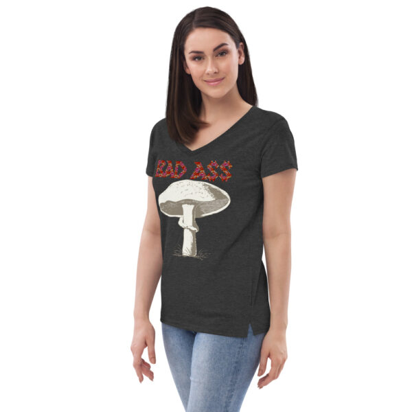 BAD A$$ HIPPY Women’s V-neck t-shirt - Image 7