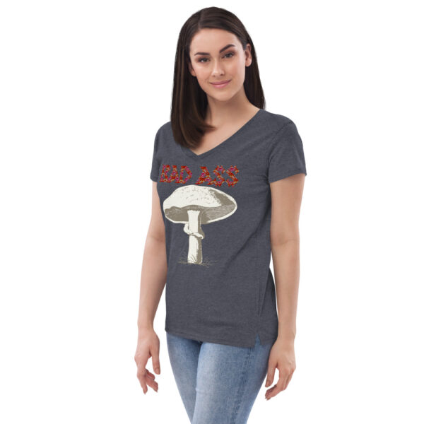 BAD A$$ HIPPY Women’s V-neck t-shirt - Image 11