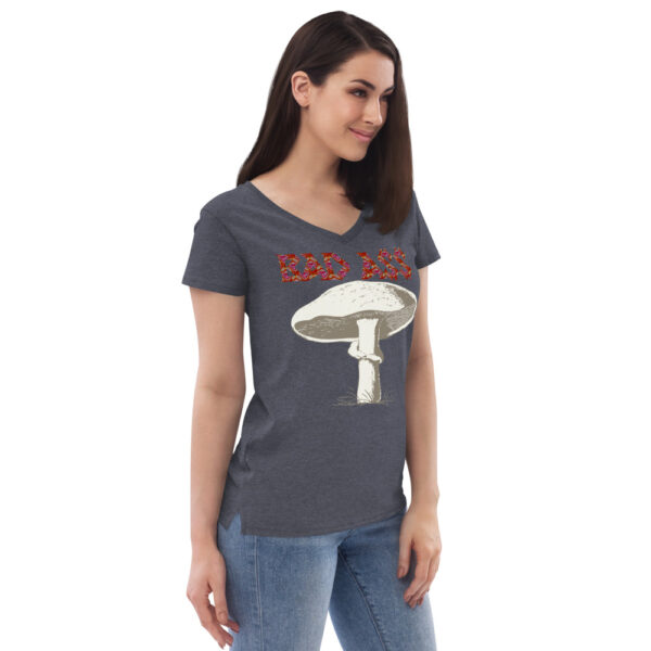 BAD A$$ HIPPY Women’s V-neck t-shirt - Image 12