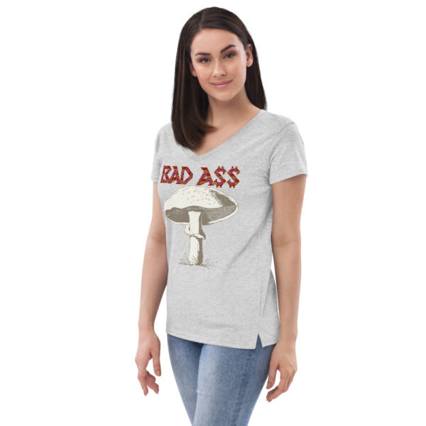 BAD A$$ HIPPY Women’s V-neck t-shirt - Image 15