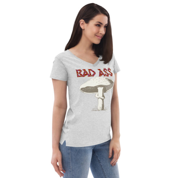 BAD A$$ HIPPY Women’s V-neck t-shirt - Image 16