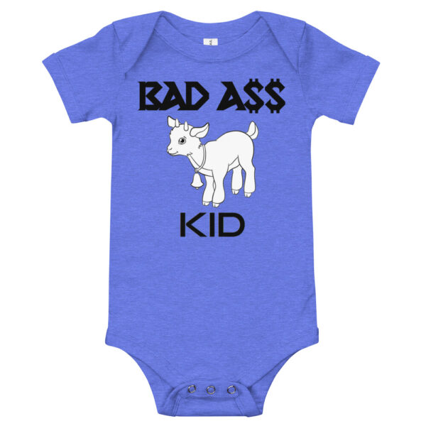 BAD A$$ KID Baby short sleeve one piece - Image 2