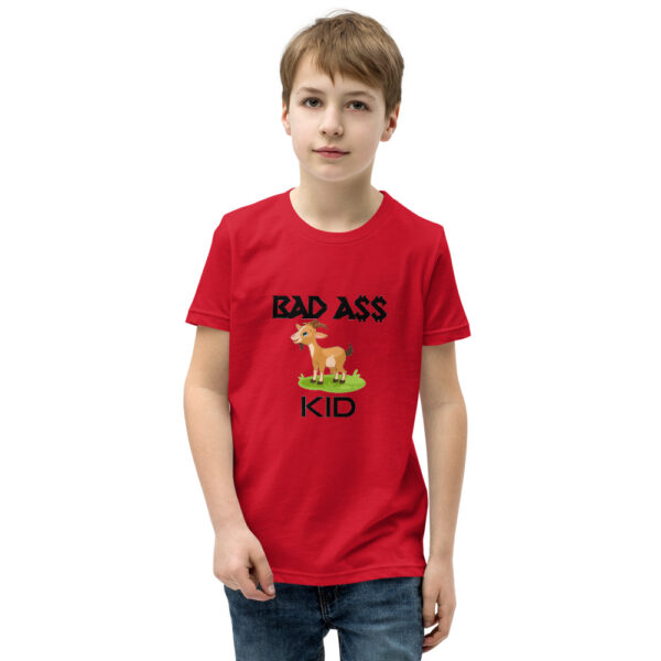 BAD A$$ KID Youth Short Sleeve T-Shirt - Image 2