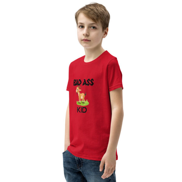 BAD A$$ KID Youth Short Sleeve T-Shirt - Image 4