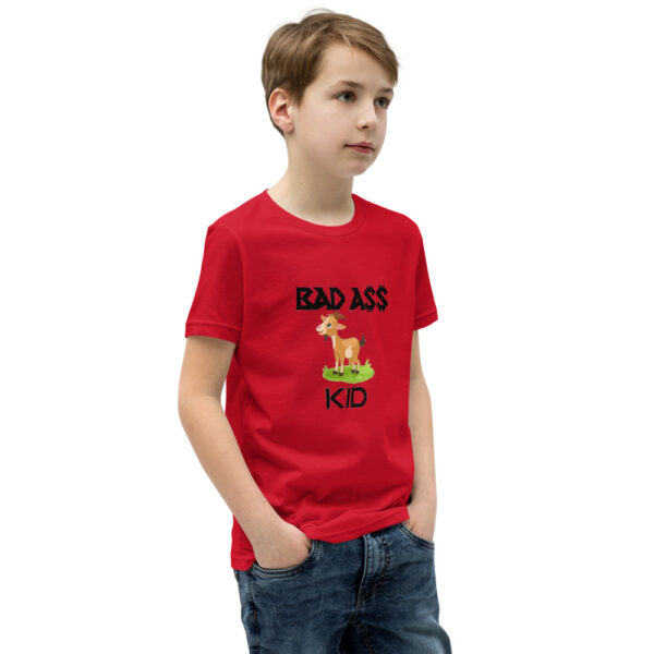 BAD A$$ KID Youth Short Sleeve T-Shirt - Image 3