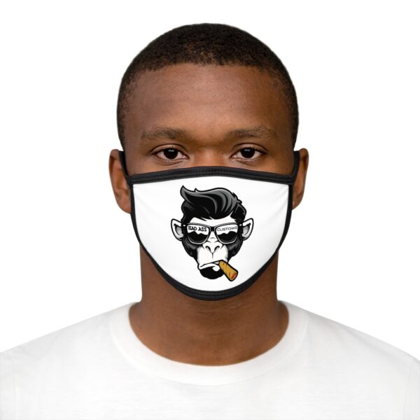 A$$ MONKEY Mixed-Fabric Face Mask - Image 2