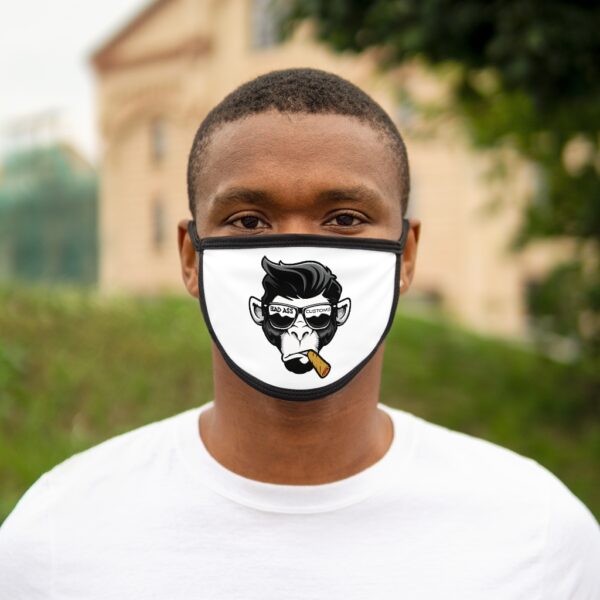 A$$ MONKEY Mixed-Fabric Face Mask - Image 6